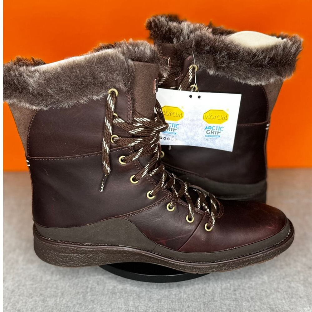 Merrell Tremblant Ezra Brown Lace Up Boots NWT
